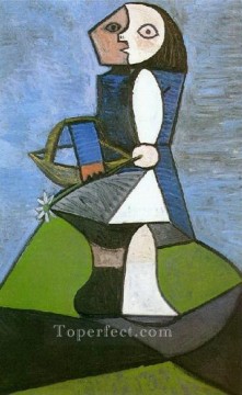 Artworks by 350 Famous Artists Painting - Flower Child 1945 cubism Pablo Picasso